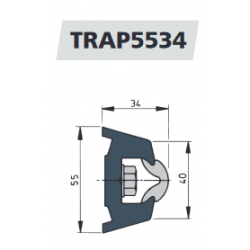 Profil odbojowy TRAP55 + STRIP (20m)