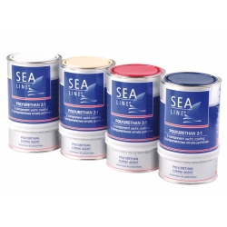 Farba poliuretanowa Sea-Line 750 ml granatowa