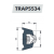 Profil odbojowy TRAP55L + STRIPL (30m)